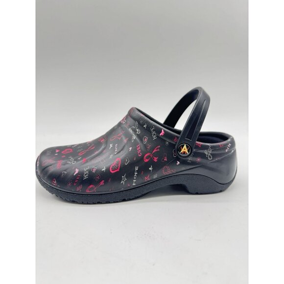 Anywear Unisex Anti Slip Closed Back EVA Nursing Clogs Shoes - Size W8 M6 - Picture 6 of 13